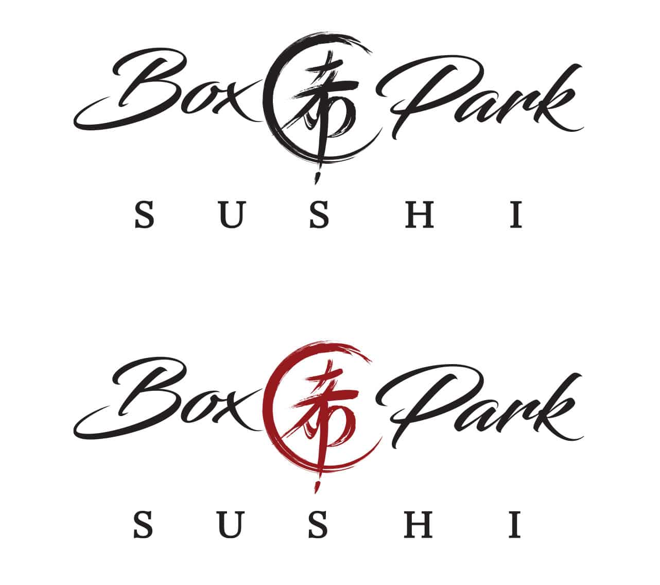 box park sushi final logos